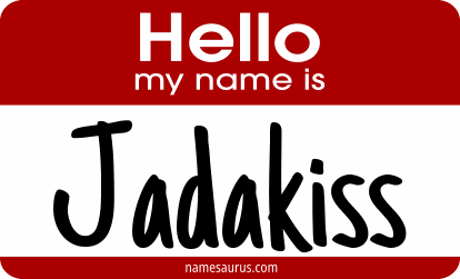 Hello my name is Jadakiss png download