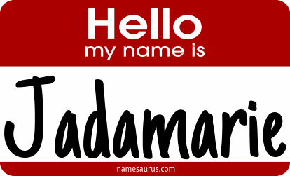 Hello my name is Jadamarie png download