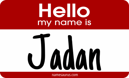 Hello my name is Jadan png download