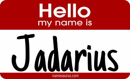 Hello my name is Jadarius png download