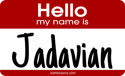 Hello my name is Jadavian png download