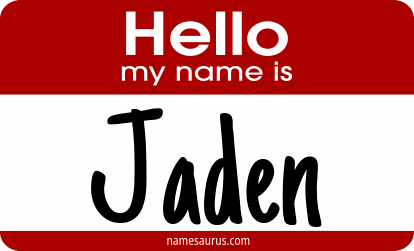 Hello my name is Jaden png download