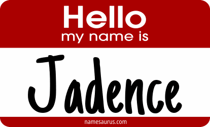 Hello my name is Jadence png download