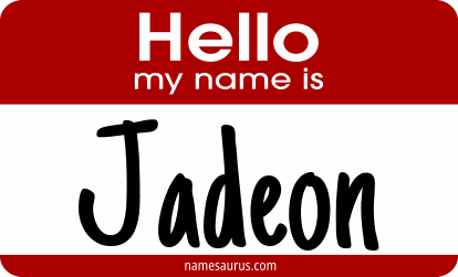 Hello my name is Jadeon png download