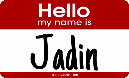 Hello my name is Jadin png download