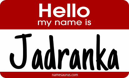 Hello my name is Jadranka png download