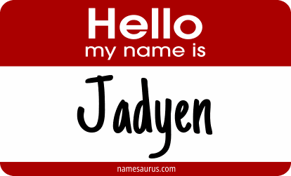 Hello my name is Jadyen png download