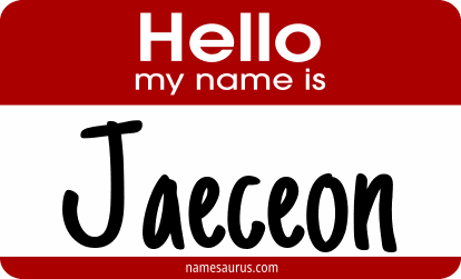 Hello my name is Jaeceon png download