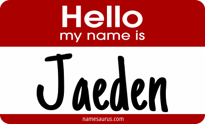 Hello my name is Jaeden png download