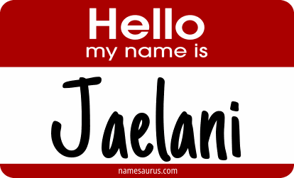 Hello my name is Jaelani png download