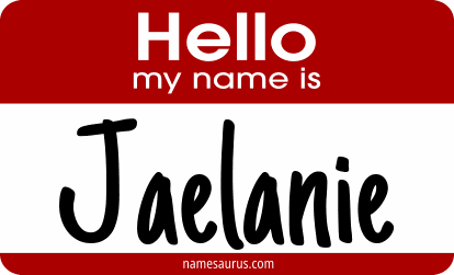 Hello my name is Jaelanie png download