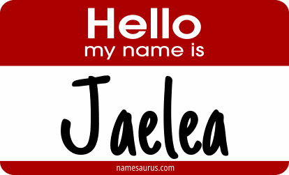 Hello my name is Jaelea png download