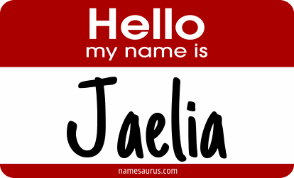 Hello my name is Jaelia png download