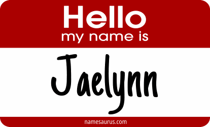 Hello my name is Jaelynn png download