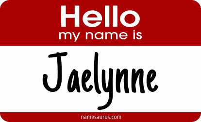 Hello my name is Jaelynne png download