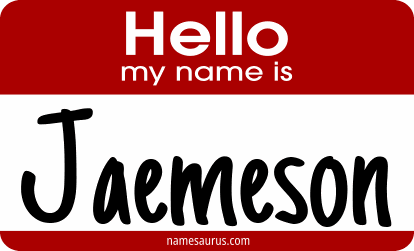 Hello my name is Jaemeson png download
