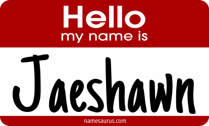 Hello my name is Jaeshawn png download