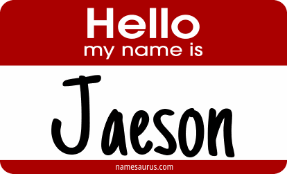 Hello my name is Jaeson png download
