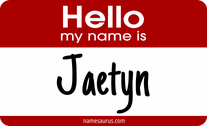 Hello my name is Jaetyn png download