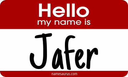 Hello my name is Jafer png download