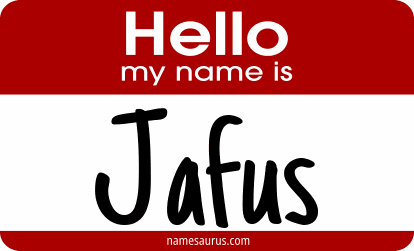 Hello my name is Jafus png download