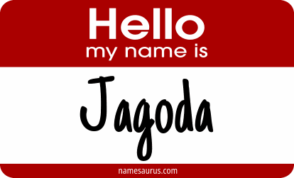 Hello my name is Jagoda png download