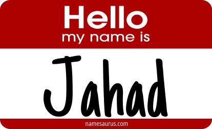Hello my name is Jahad png download
