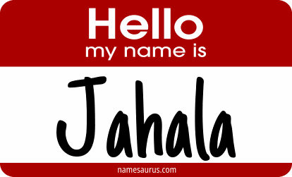 Hello my name is Jahala png download