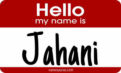 Hello my name is Jahani png download