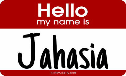 Hello my name is Jahasia png download