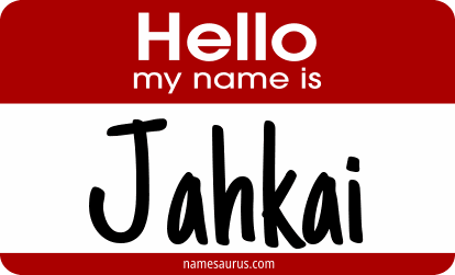 Hello my name is Jahkai png download