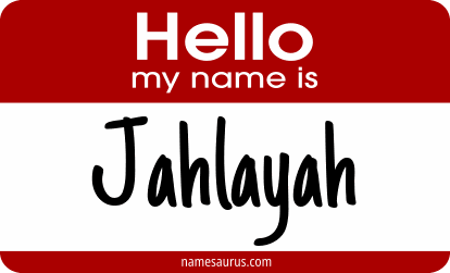 Hello my name is Jahlayah png download