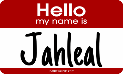 Hello my name is Jahleal png download
