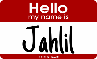 Hello my name is Jahlil png download