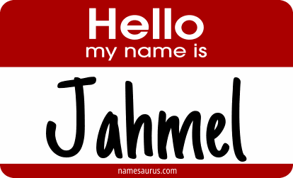 Hello my name is Jahmel png download