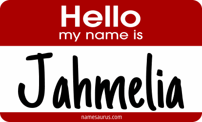 Hello my name is Jahmelia png download