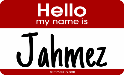 Hello my name is Jahmez png download