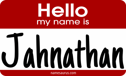 Hello my name is Jahnathan png download