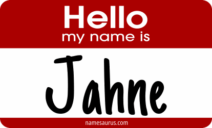 Hello my name is Jahne png download