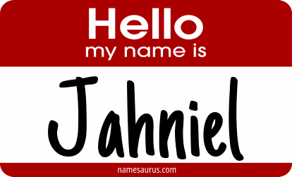 Hello my name is Jahniel png download