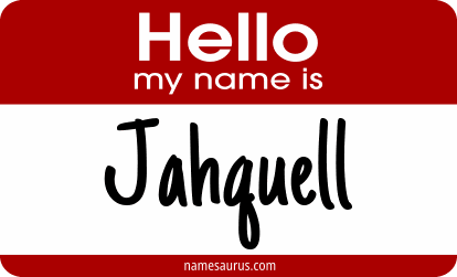 Hello my name is Jahquell png download
