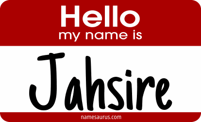 Hello my name is Jahsire png download
