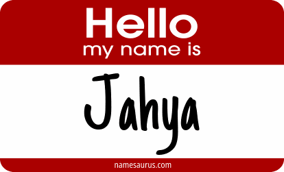 Hello my name is Jahya png download