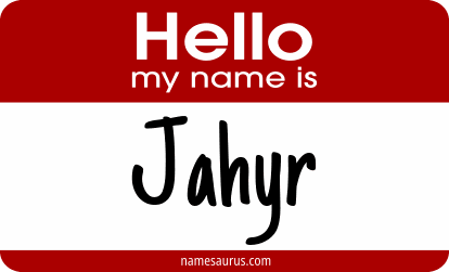 Hello my name is Jahyr png download