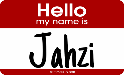 Hello my name is Jahzi png download