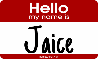 Hello my name is Jaice png download