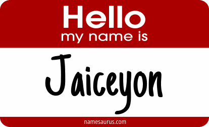 Hello my name is Jaiceyon png download