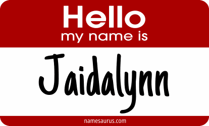 Hello my name is Jaidalynn png download