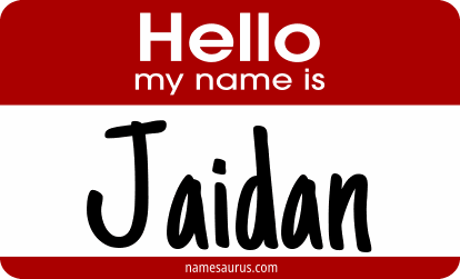 Hello my name is Jaidan png download
