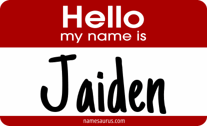 Hello my name is Jaiden png download